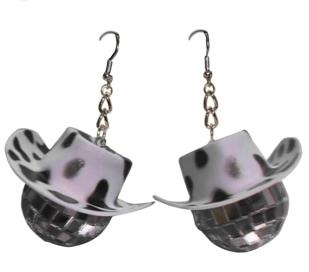 Cow Disco Earrings